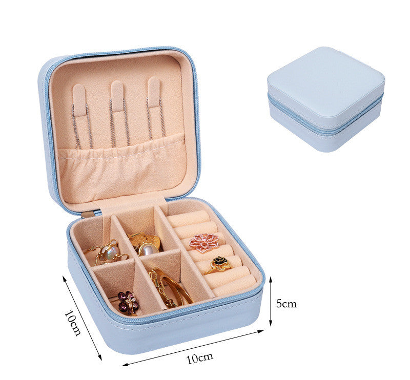 Simple And Convenient Jewelry Storage Box Home Travel Earrings