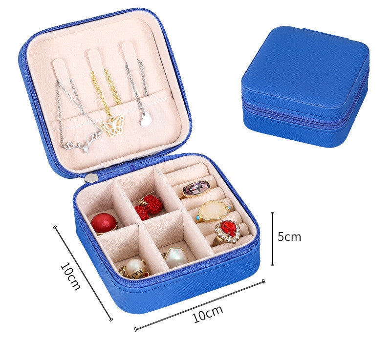 Simple And Convenient Jewelry Storage Box Home Travel Earrings