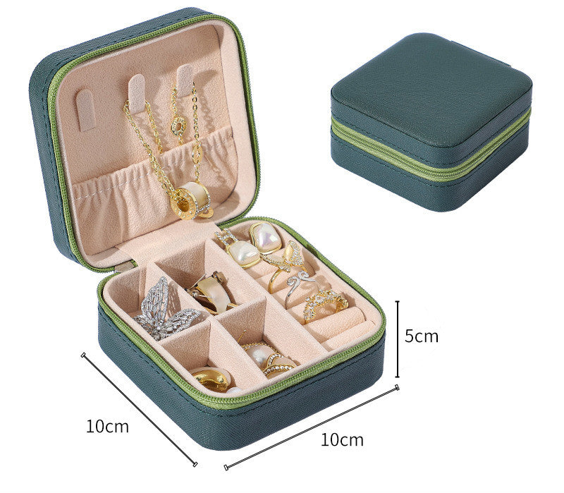 Simple And Convenient Jewelry Storage Box Home Travel Earrings