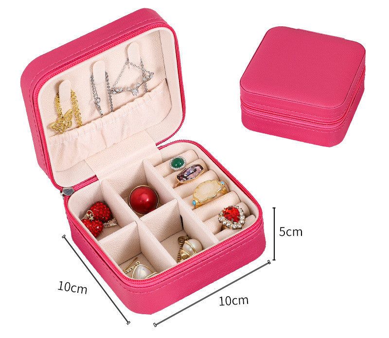 Simple And Convenient Jewelry Storage Box Home Travel Earrings