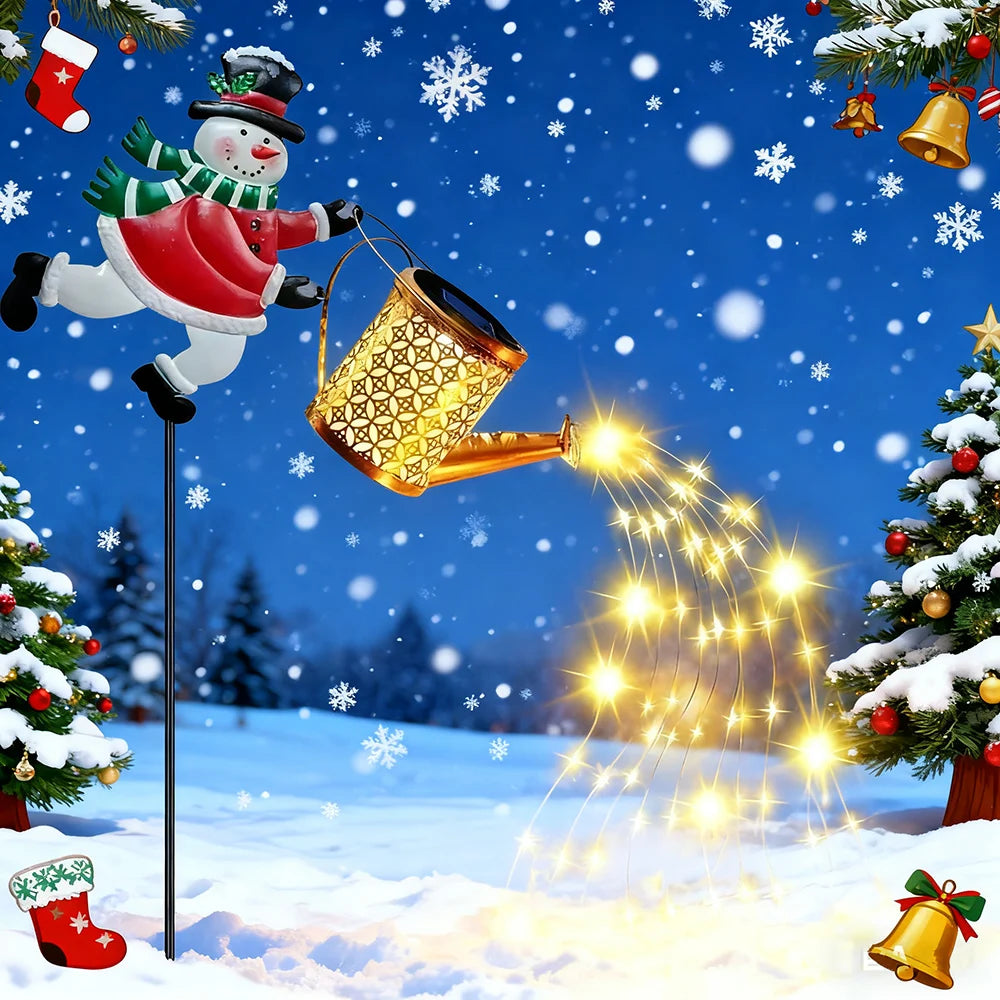 SantaGlow™ Solar Kettle Lights 🎅✨