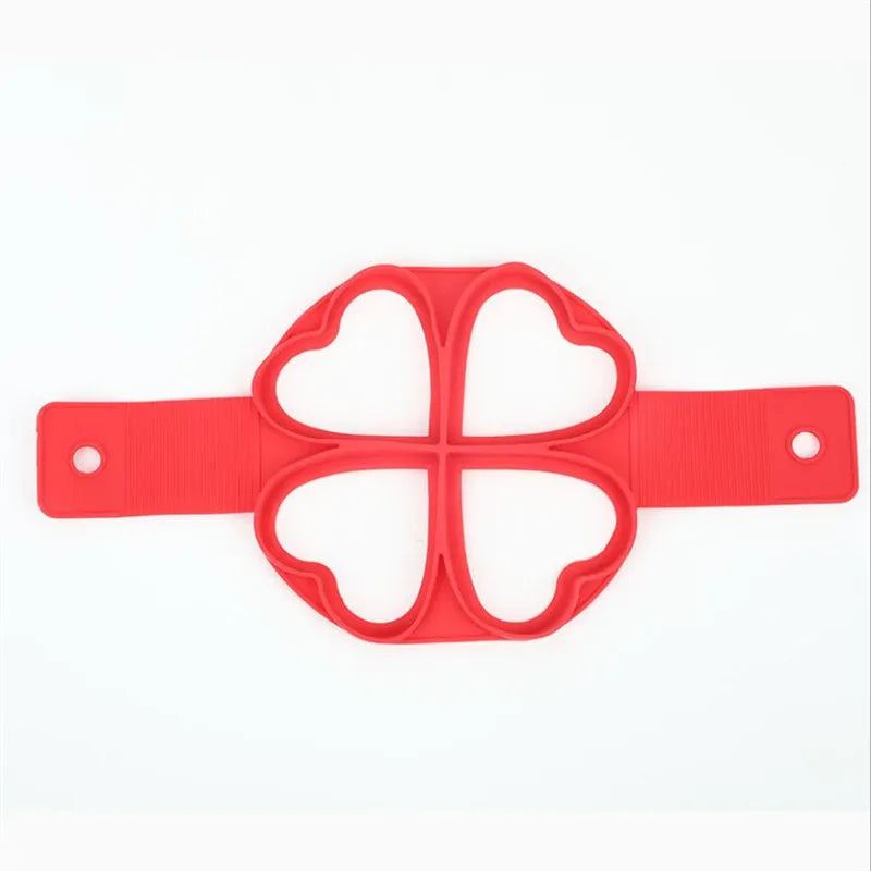 Egg Pancake Ring Nonstick Pancake Maker Mold Silicone Egg Cooker fried egg shaper Omelet Moulds for Kitchen Baking Accessories