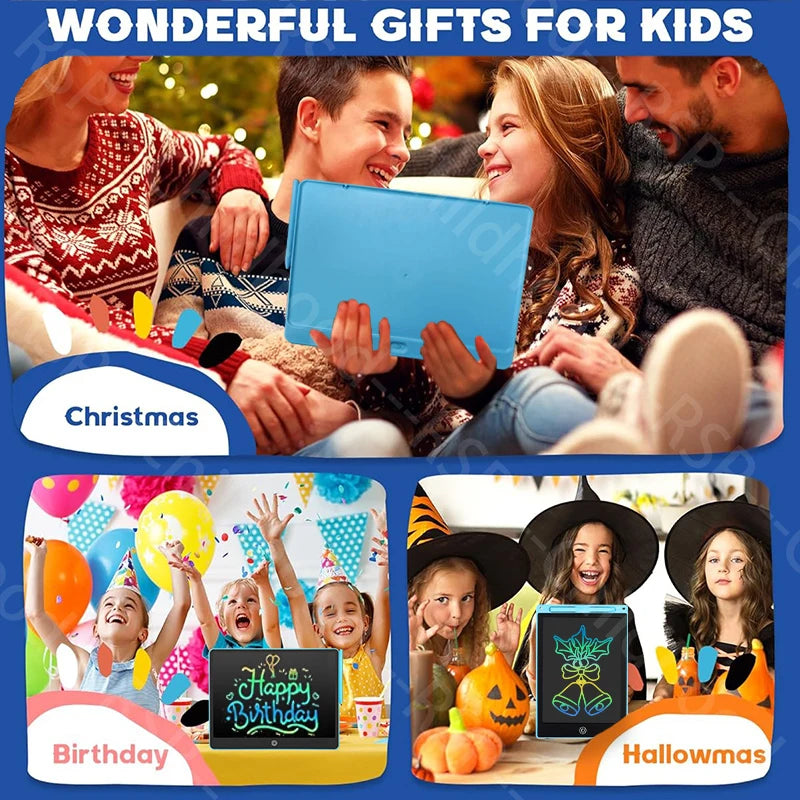 16/12/10/8.5-Inch LCD Graphic Tablet,Drawing Tablet,Electronic Writing Board,3-12Years Kids Birthday Gifts/Christmas/Travel Toys