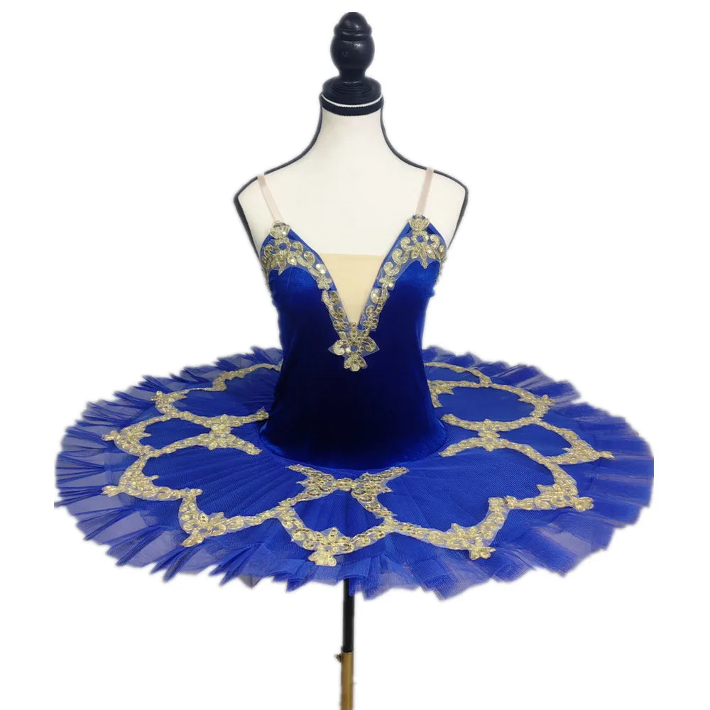 Red Black White Ballet Tutu Skirt Velvet Top Professional Belly Dance Costumes White Swan Lake Costumes Performance Clothing