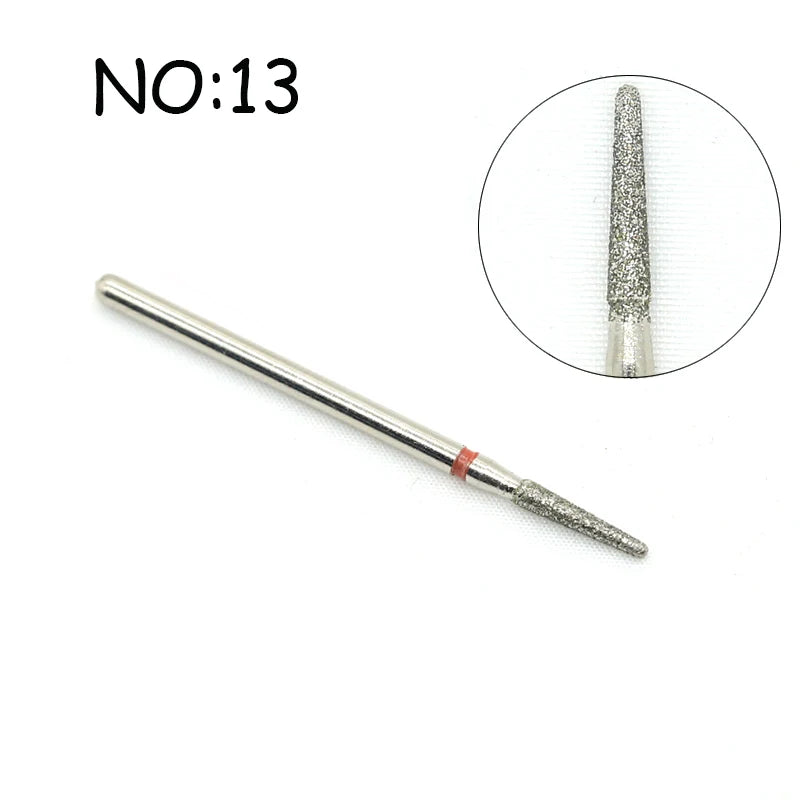 Ceramic Tungsten Nail Drill Bits Milling Cutter For Manicure Pedicure Nail Files Buffer Nails Art Equipment Accessories Tool