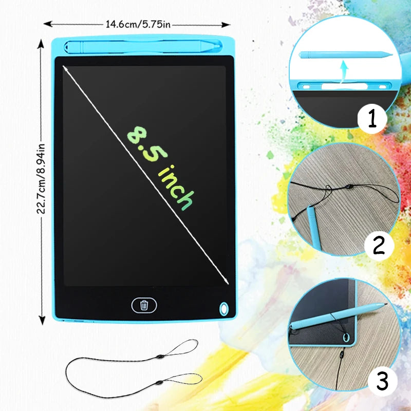 16/12/10/8.5-Inch LCD Graphic Tablet,Drawing Tablet,Electronic Writing Board,3-12Years Kids Birthday Gifts/Christmas/Travel Toys