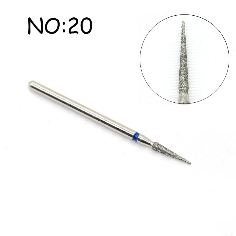 Ceramic Tungsten Nail Drill Bits Milling Cutter For Manicure Pedicure Nail Files Buffer Nails Art Equipment Accessories Tool
