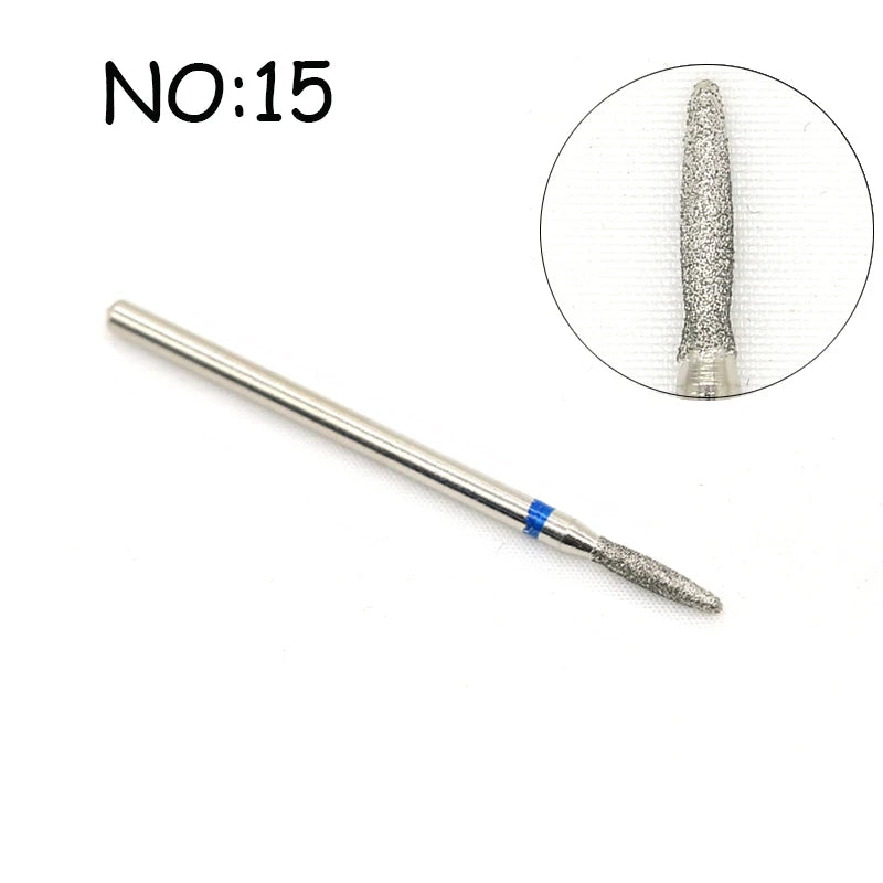 Ceramic Tungsten Nail Drill Bits Milling Cutter For Manicure Pedicure Nail Files Buffer Nails Art Equipment Accessories Tool