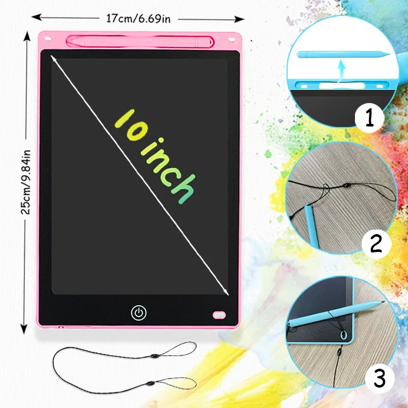 16/12/10/8.5-Inch LCD Graphic Tablet,Drawing Tablet,Electronic Writing Board,3-12Years Kids Birthday Gifts/Christmas/Travel Toys