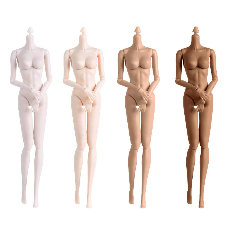 29cm 1/6 Doll's Body Accessories with Flat-Foot Replacement Legs Fit To Supermodel Doll White/ Normal/ Tan Skin Diy Dress Up Toy
