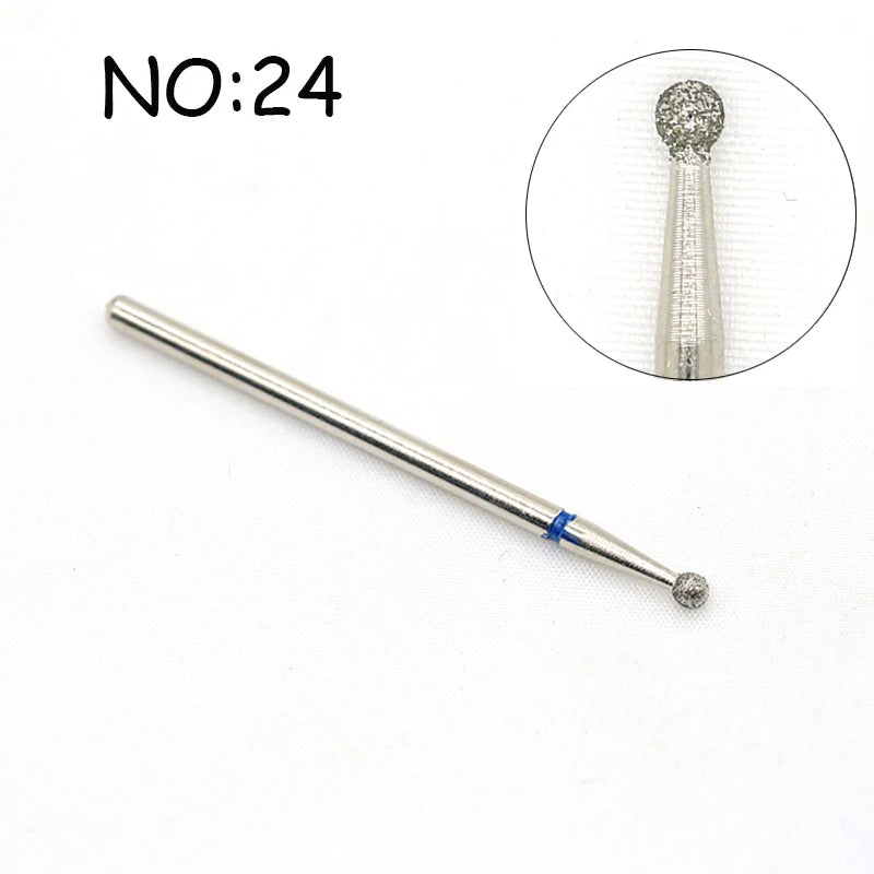 Ceramic Tungsten Nail Drill Bits Milling Cutter For Manicure Pedicure Nail Files Buffer Nails Art Equipment Accessories Tool