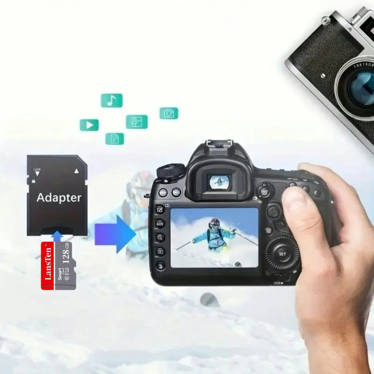 High-Capacity Class 10 Memory Card - 64MB 128MB 256MB 512MB 1GB 2GB 4GB 8GB 16GB 32GB 64GB 100GB 128GB 200GB 256GB