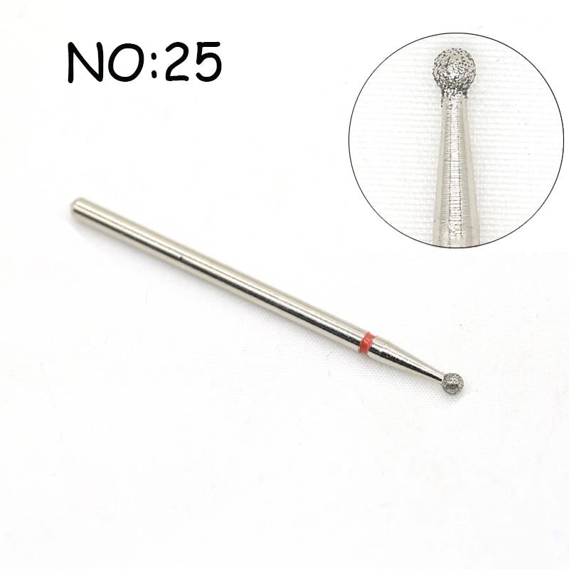 Ceramic Tungsten Nail Drill Bits Milling Cutter For Manicure Pedicure Nail Files Buffer Nails Art Equipment Accessories Tool