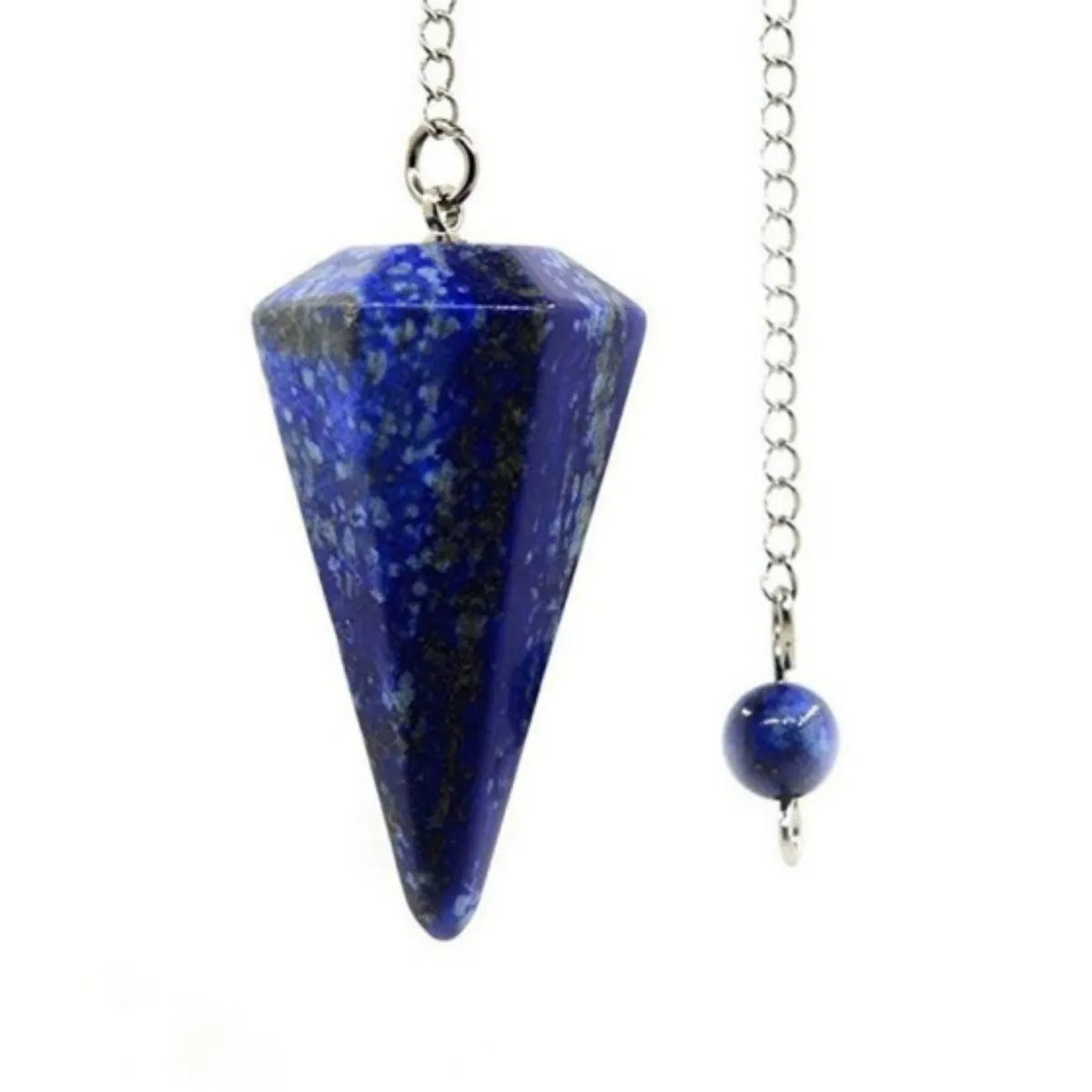 Natural Stone Quartz Agates Pendant  Amethyst Charm Pendulum Pendants For Divination Dowsing  Crystals