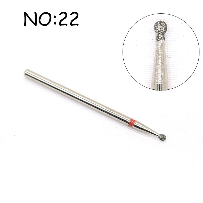 Ceramic Tungsten Nail Drill Bits Milling Cutter For Manicure Pedicure Nail Files Buffer Nails Art Equipment Accessories Tool