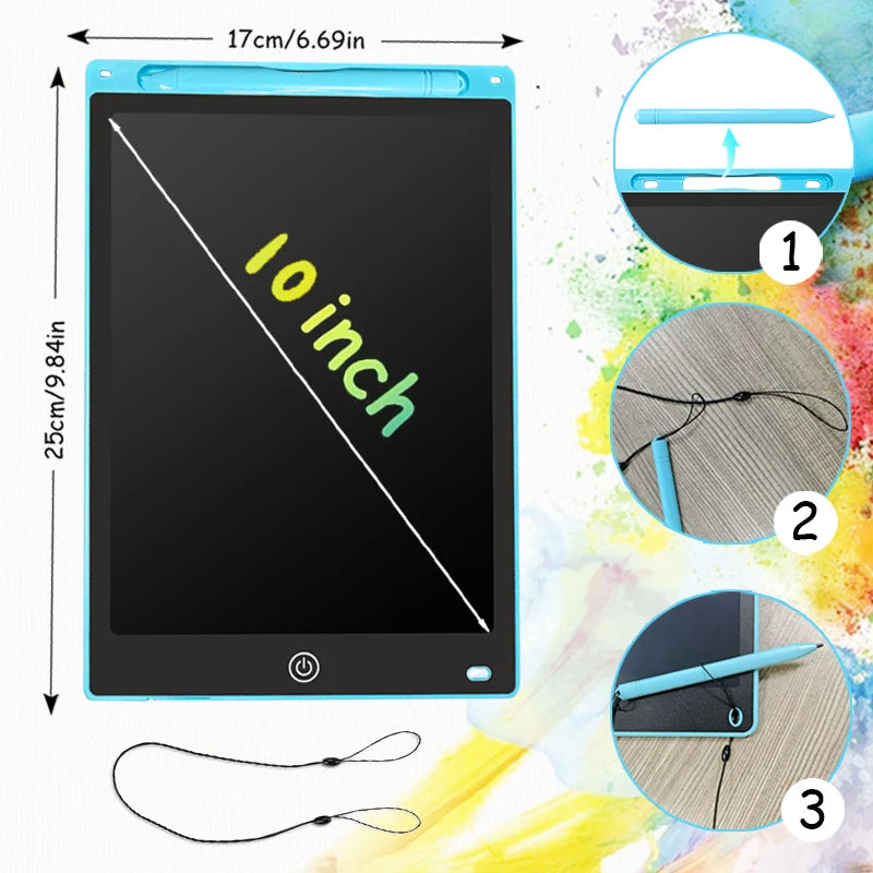 16/12/10/8.5-Inch LCD Graphic Tablet,Drawing Tablet,Electronic Writing Board,3-12Years Kids Birthday Gifts/Christmas/Travel Toys