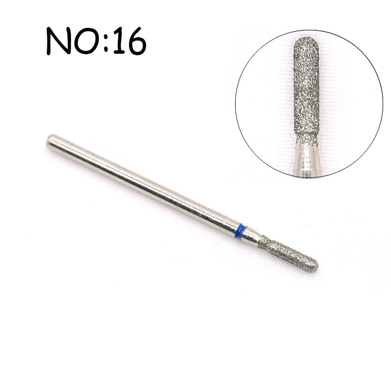 Ceramic Tungsten Nail Drill Bits Milling Cutter For Manicure Pedicure Nail Files Buffer Nails Art Equipment Accessories Tool