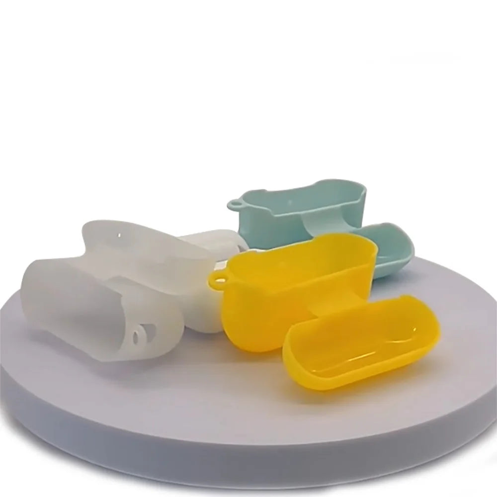 For AirPods Pro Protective Case Silicone New Solid Color Apple Bluetooth Headset Soft Case Protective Cover