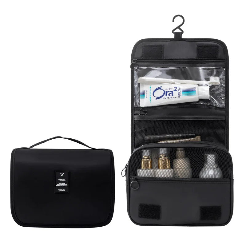 Multi Functional Travel Storage Bag, Hand-held Double-layer Women's Makeup Bag, Men's Travel Grooming Bag