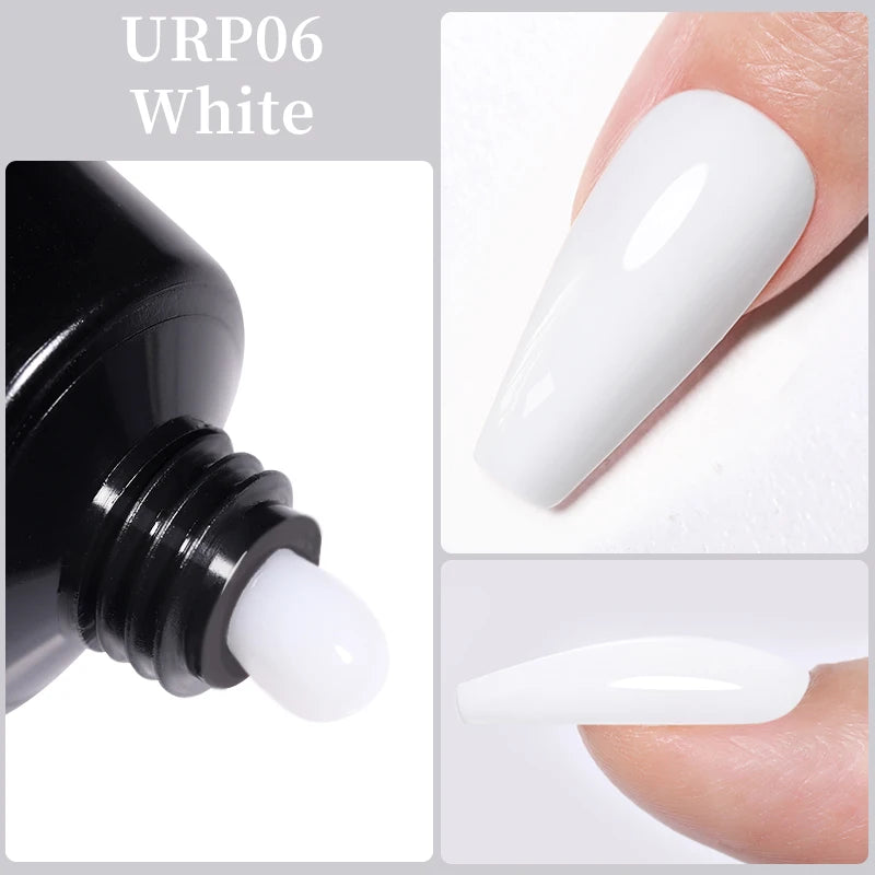 UR SUGAR 15ml Nail Extension Gel Soak Off UV LED Acrylic Crystal White Clear Nude Gel Nail Polish UV Construction Gel
