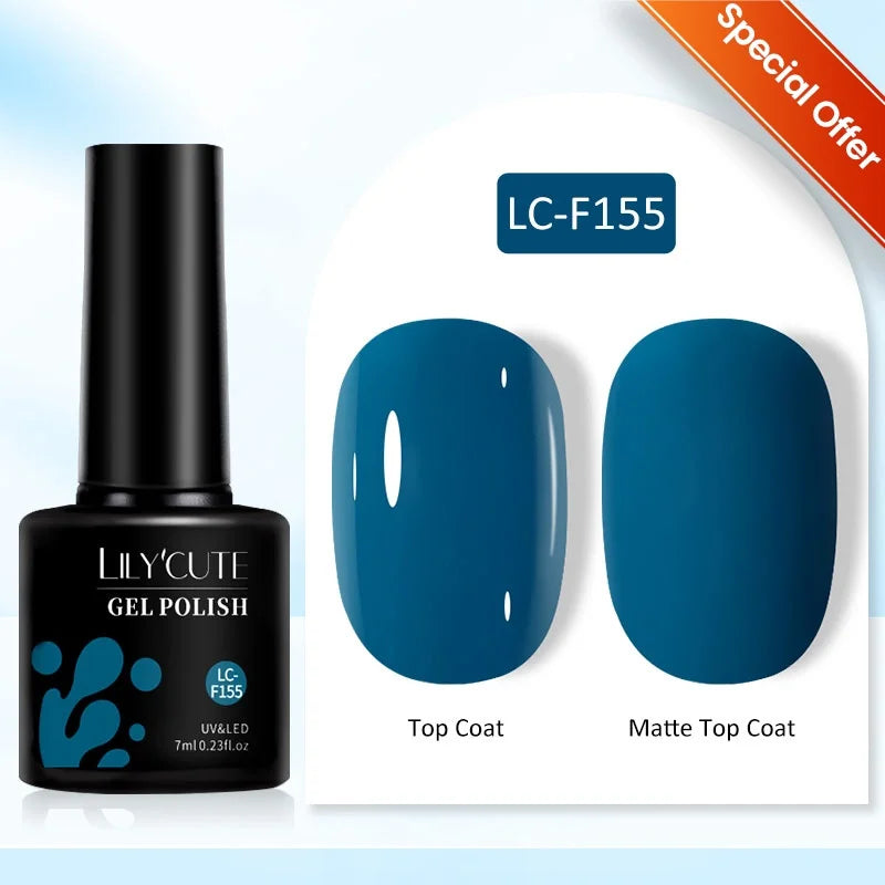 LILYCUTE  5ml Gold Sliver Metallic Liner Gel Nail Polish French Style Super Bright Mirror Pull Line Graffiti Painting Stripe Gel