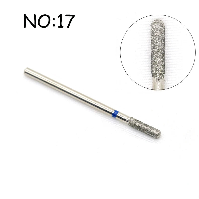 Ceramic Tungsten Nail Drill Bits Milling Cutter For Manicure Pedicure Nail Files Buffer Nails Art Equipment Accessories Tool