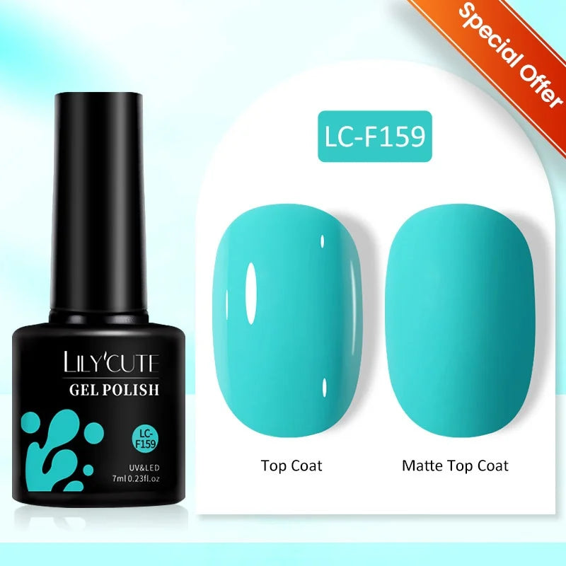 LILYCUTE  5ml Gold Sliver Metallic Liner Gel Nail Polish French Style Super Bright Mirror Pull Line Graffiti Painting Stripe Gel