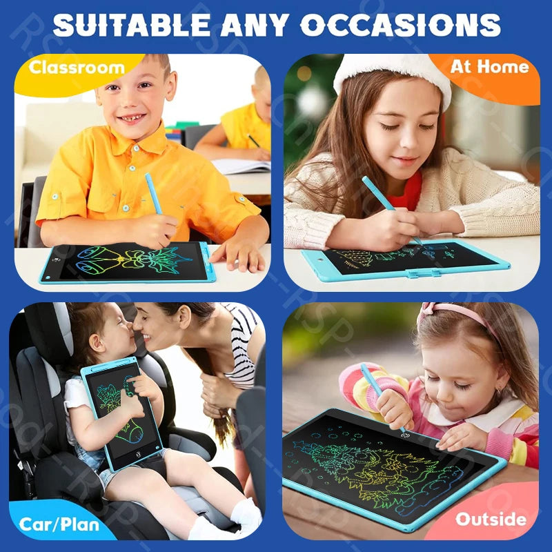 16/12/10/8.5-Inch LCD Graphic Tablet,Drawing Tablet,Electronic Writing Board,3-12Years Kids Birthday Gifts/Christmas/Travel Toys