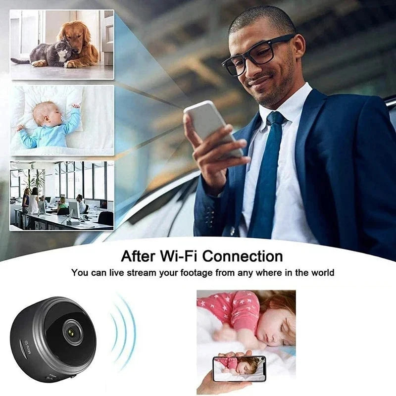 A9 Mini Camera WiFi Wireless Monitoring Security Protection Remote Monitor Camcorders Video Surveillance Smart Home