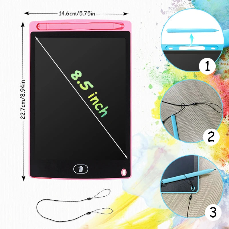 16/12/10/8.5-Inch LCD Graphic Tablet,Drawing Tablet,Electronic Writing Board,3-12Years Kids Birthday Gifts/Christmas/Travel Toys