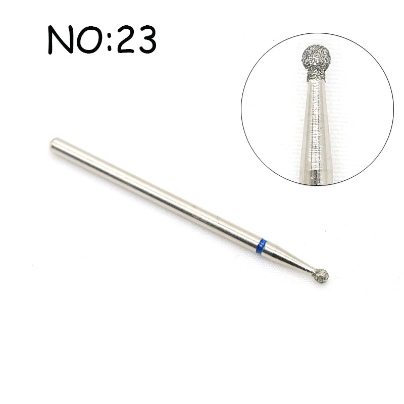 Ceramic Tungsten Nail Drill Bits Milling Cutter For Manicure Pedicure Nail Files Buffer Nails Art Equipment Accessories Tool