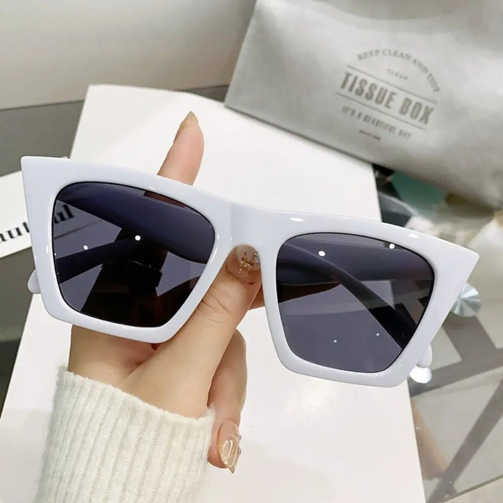 Gray Metal Sunglasses