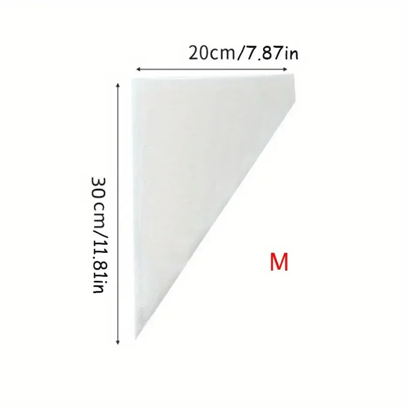 100PCS Disposable Pastry Bags, Extra Strong&Leak-Proof Piping Bags for Cake Decorating,Baking,Icing,and Crafts–Durable&Food Safe