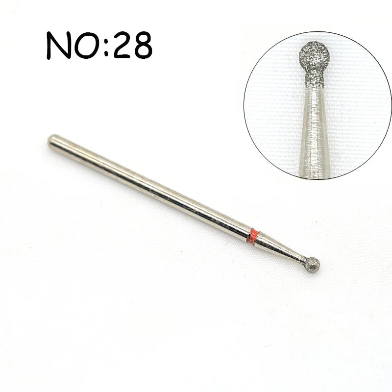 Ceramic Tungsten Nail Drill Bits Milling Cutter For Manicure Pedicure Nail Files Buffer Nails Art Equipment Accessories Tool