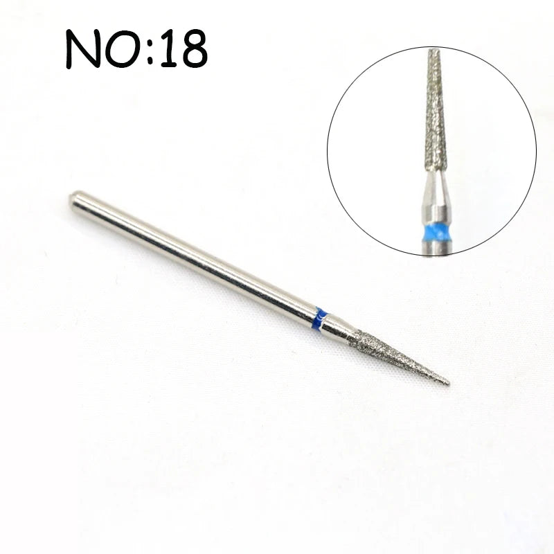 Ceramic Tungsten Nail Drill Bits Milling Cutter For Manicure Pedicure Nail Files Buffer Nails Art Equipment Accessories Tool