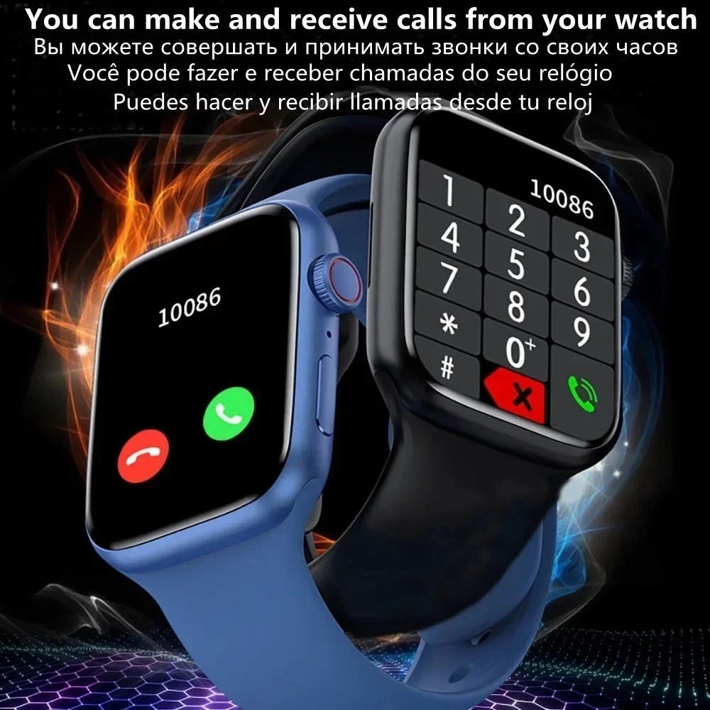 Smart Watch I10 Pro Max Metal Strap Sport Fitness Tracker Custom Dial Smartwatch Men Women Gift For Apple Phone For Android IOS