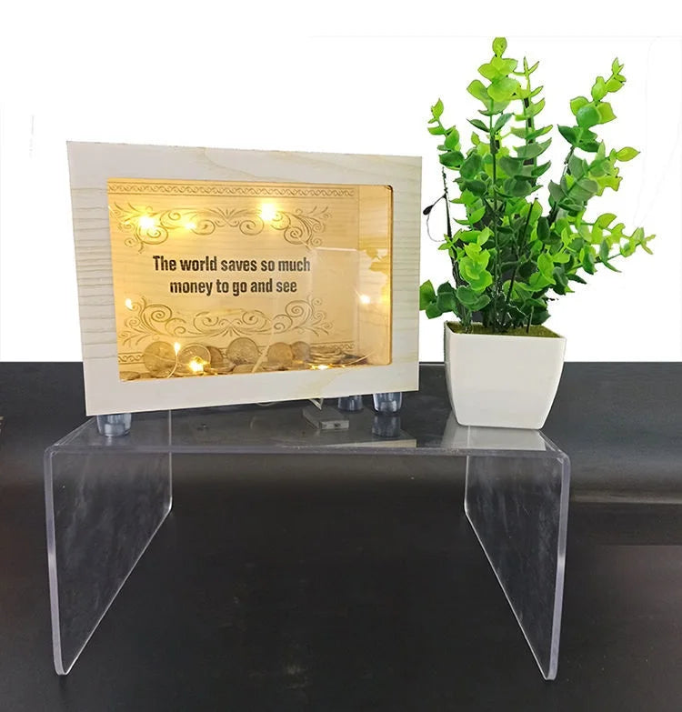 15 Size U Shape Acrylic Display Risers Shelf Showcase Fixtures for Jewelry, Display Stand for Amiibo Funko POP Figures Cupcake