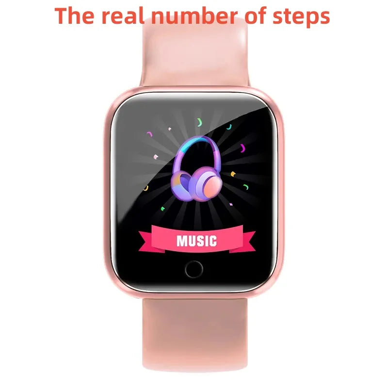 Y68 Real Step Count Fashion Smart Sports Watch Fitness Tracker Sports Watch Android IOS Smart Bracelet