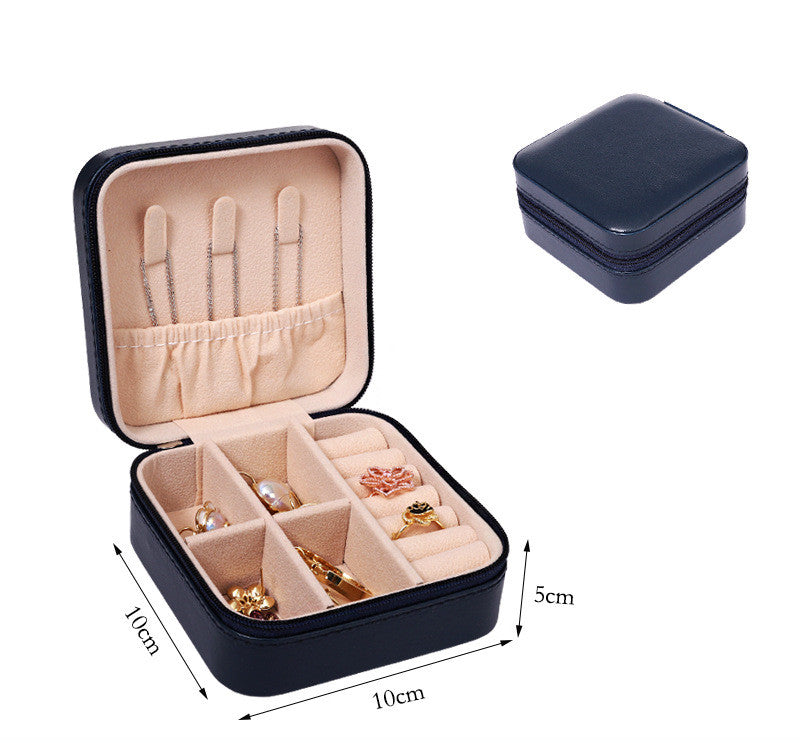 Simple And Convenient Jewelry Storage Box Home Travel Earrings