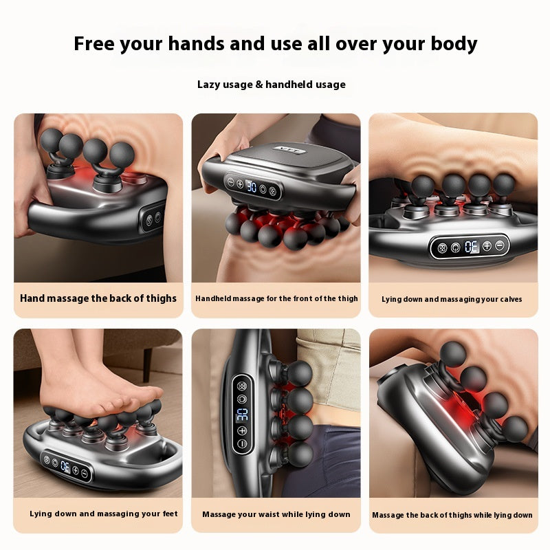 DeepStrike™ Massage Gun: 16 Heads, Full-Body Bliss 💆